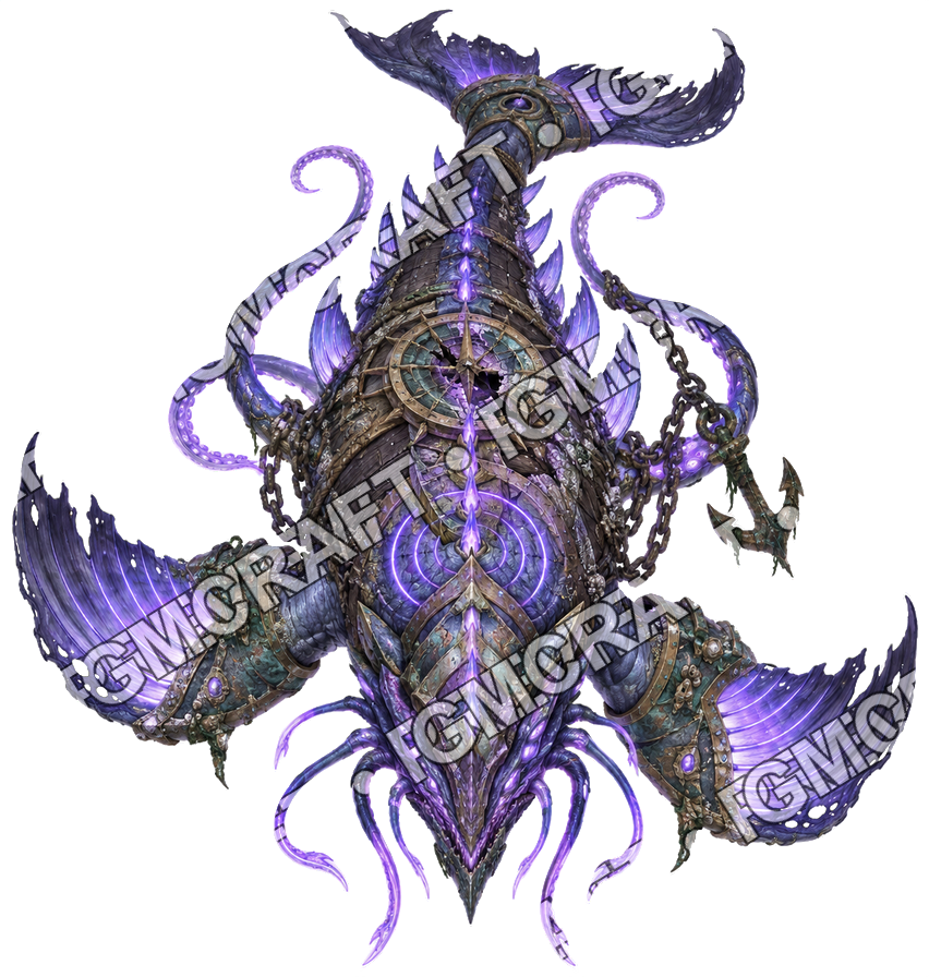 Pirate Ocean 0944 Titan Eternity Topdown Token top-down token preview