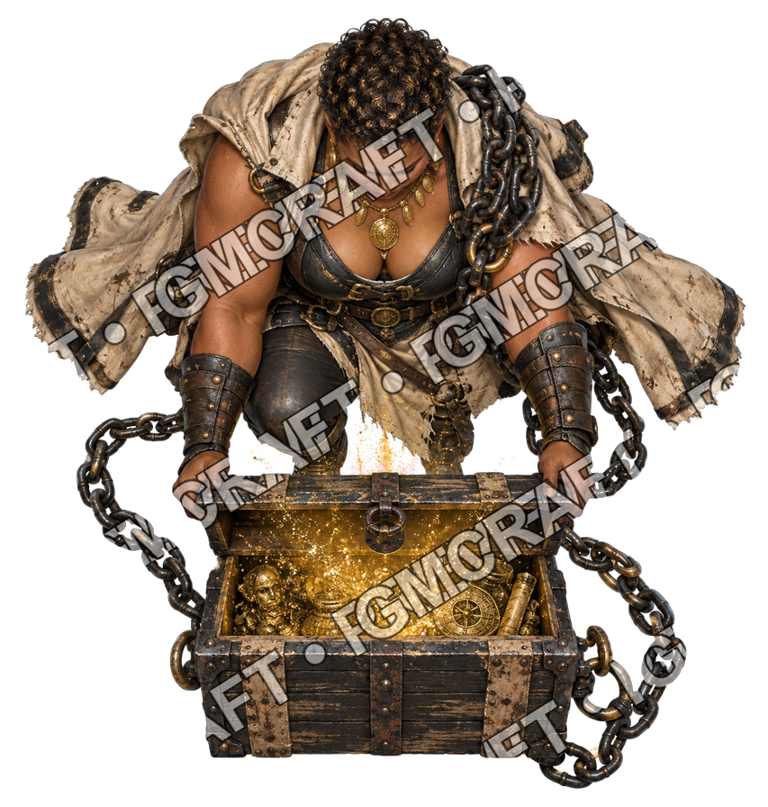 Pirate Ocean 0138 Relic Dealer Ancient Dust Topdown Token top-down token preview