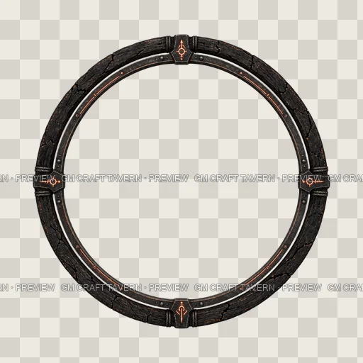 Border 05 top-down token preview