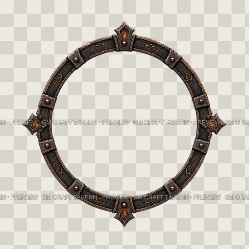 Border 16 top-down token preview