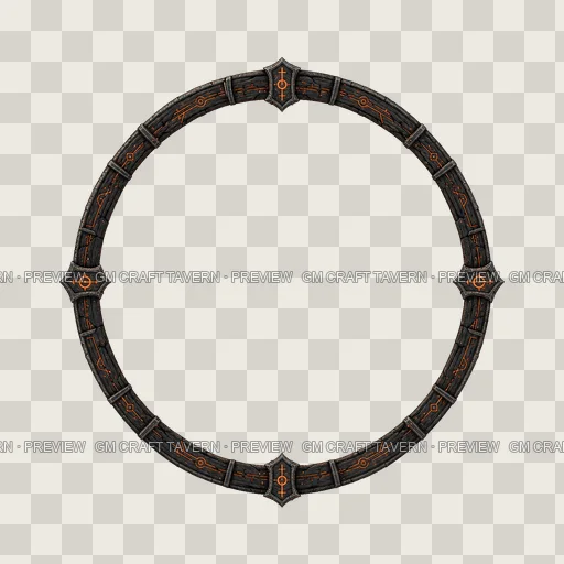 Border 21 top-down token preview