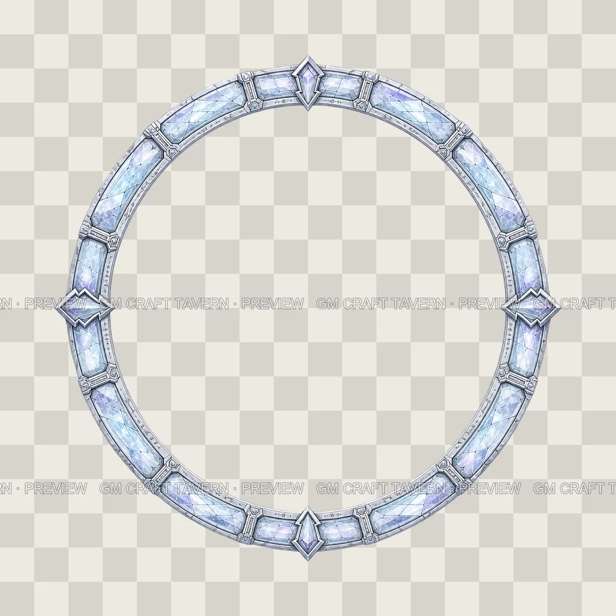 Crystal Quartz Borders product preview 4