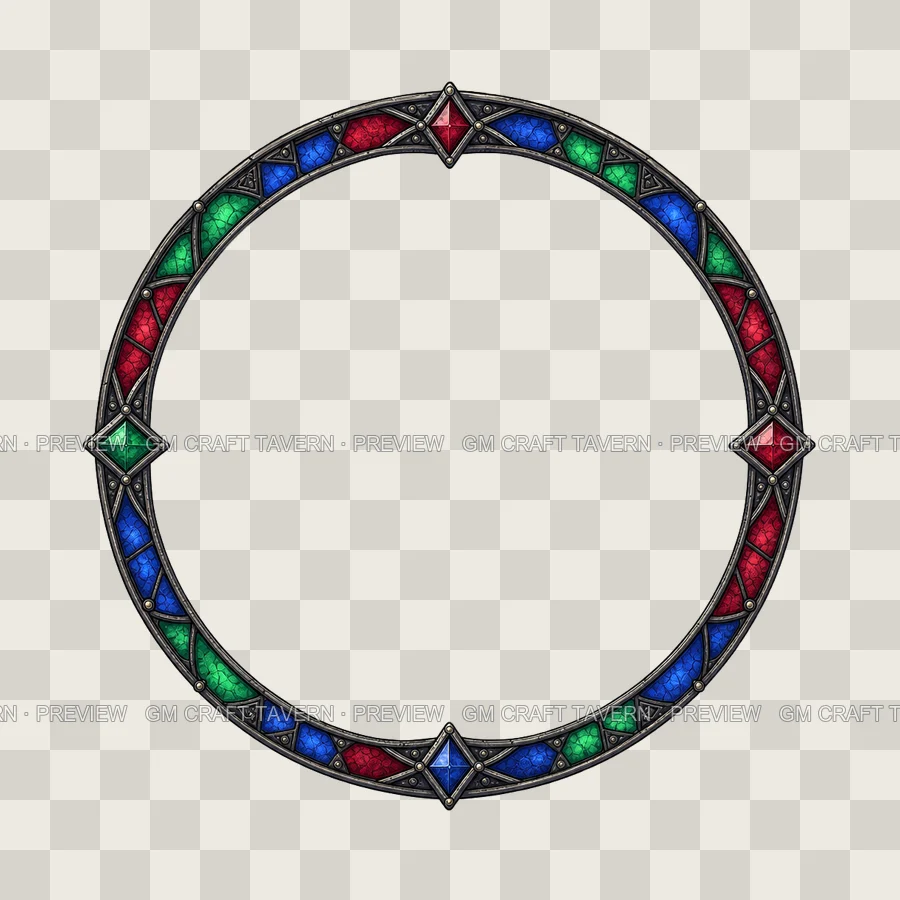 Glass Stained Glass Borders product preview 3