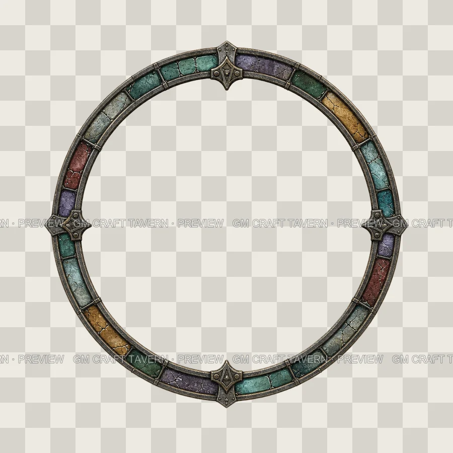 Glass Stained Glass Borders product preview 5