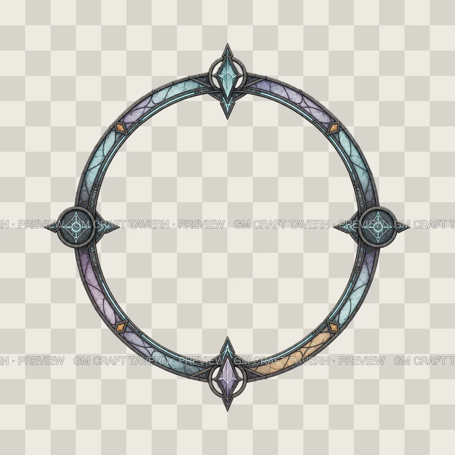 Glass Stained Glass Borders product preview 9