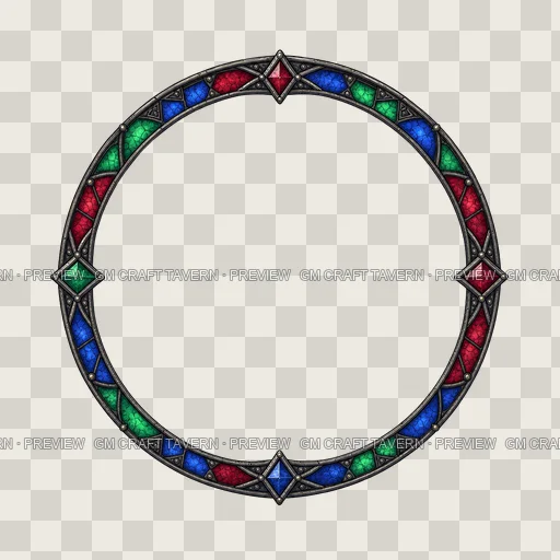Border 01 top-down token preview