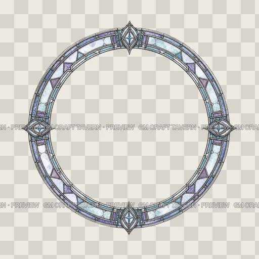 Border 05 top-down token preview