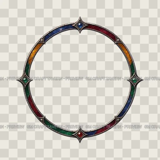 Border 08 top-down token preview