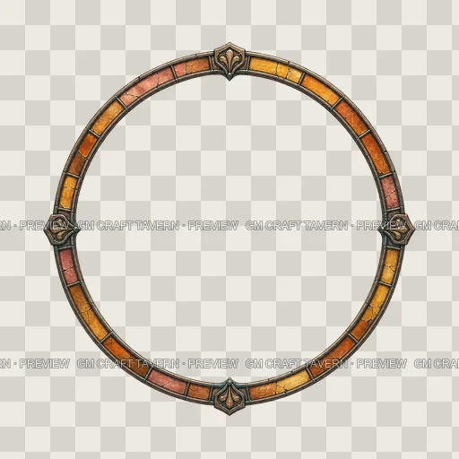 Border 15 top-down token preview