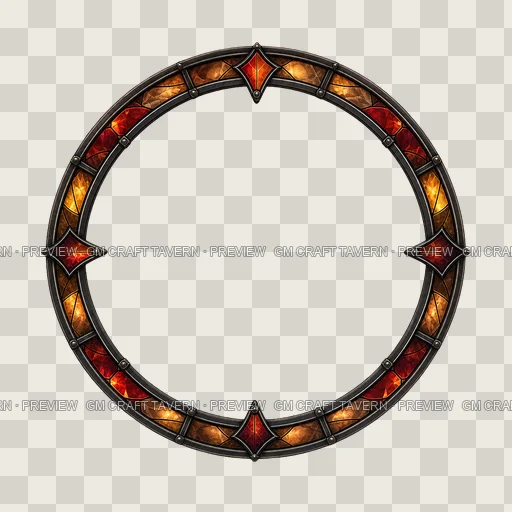 Border 18 top-down token preview