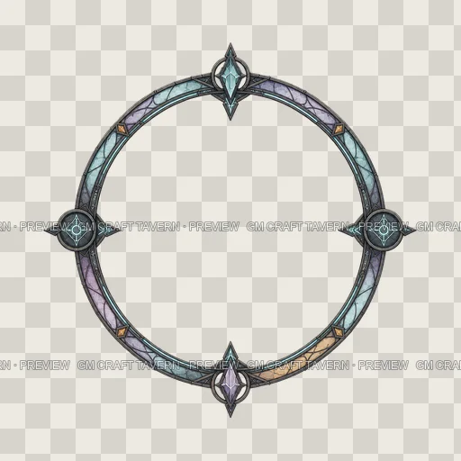 Border 22 top-down token preview