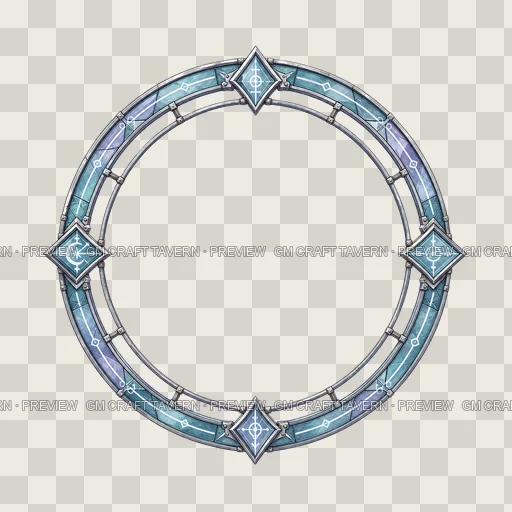 Border 30 top-down token preview