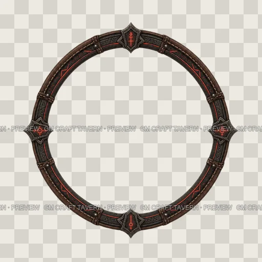 Border 13 top-down token preview