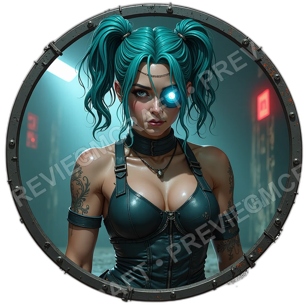 Heavy Demolisher, Female, Piston Loaded Thighs, Grenade Spine Module, Scorched Chest Plate, Tally Mark Visor, Mercenaries, ,Elder Very Old Person,1.8, 0001 top-down token preview