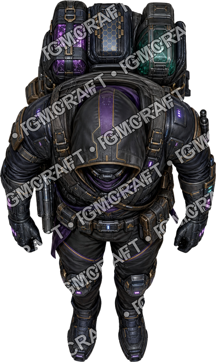 Aperçu du token vu du dessus Void Smuggler