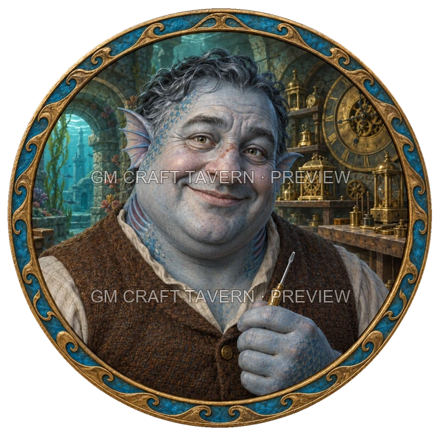 Varka Birchhaven - Artificer top-down token preview