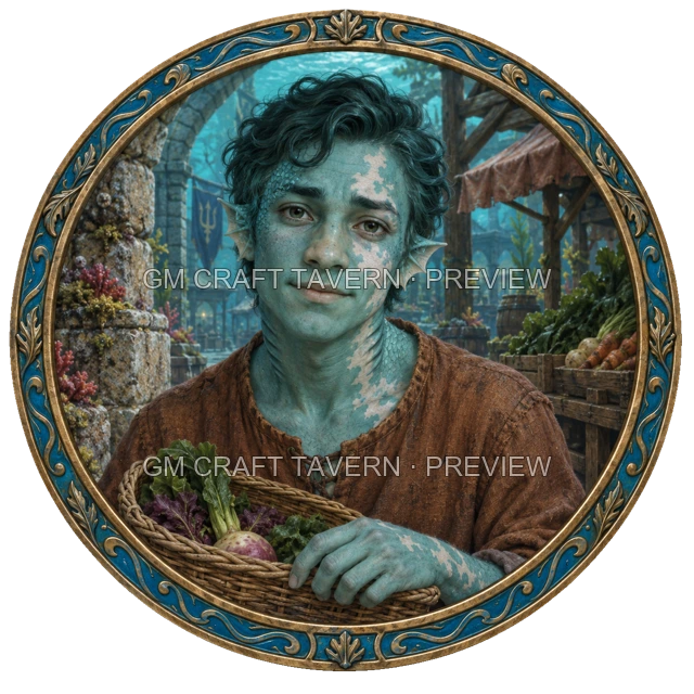 Besha Birchhaven - Merchant top-down token preview