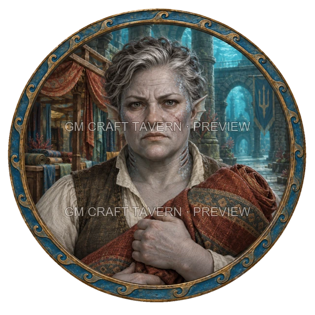 Durg Birchhaven - Merchant top-down token preview