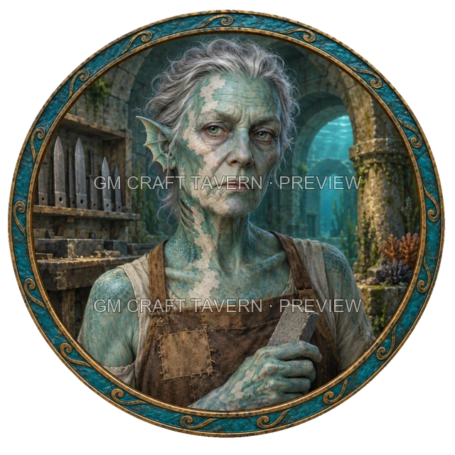 Urdan Westmere - Blacksmith top-down token preview