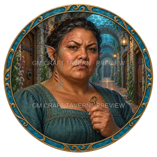 Durg Westmere - Innkeeper top-down token preview