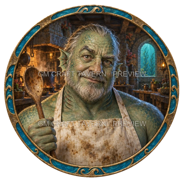 Morga Westmere - Innkeeper top-down token preview