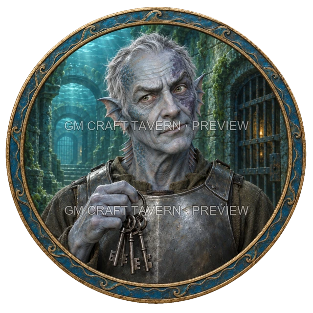 Morga Northbank - Guard top-down token preview
