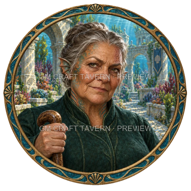 Urdan Oakbend - Noble top-down token preview