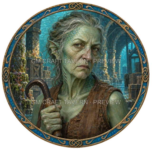 Urdan Hillward - Sailor top-down token preview
