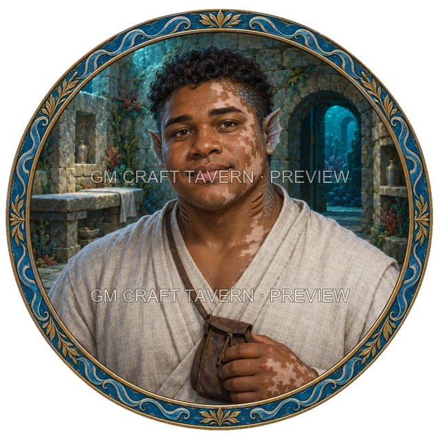 Besha Deepgrove - Healer top-down token preview