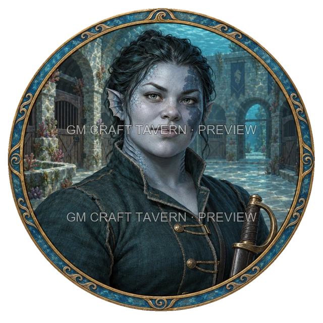 Merfolk Character Tokens product preview 7