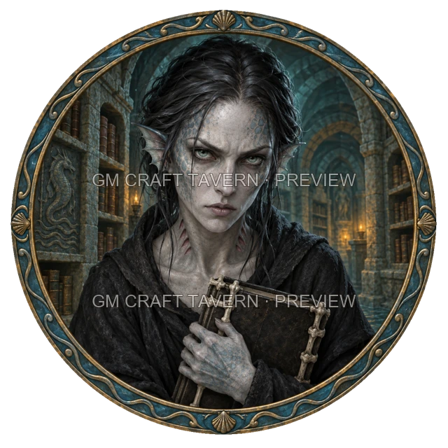 Necromancer top-down token preview