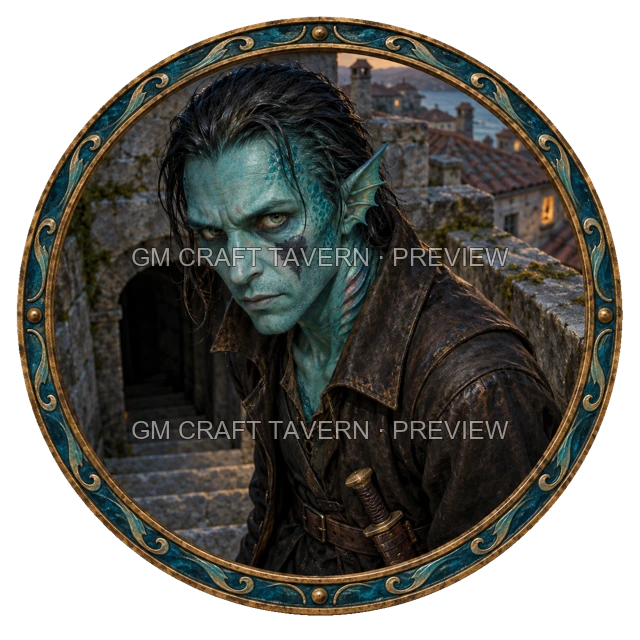 Assassin top-down token preview