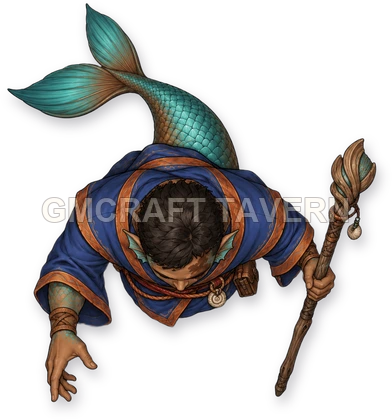 Aperçu du token vu du dessus de Besha Ironwell - Magicien