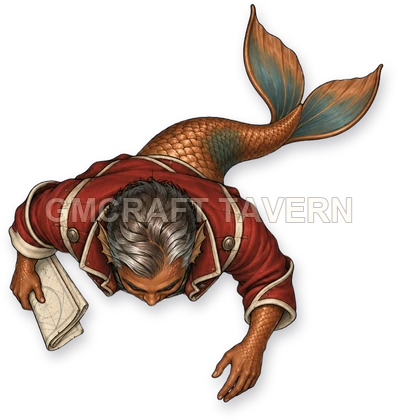 Varka Hillward - aperçu de token de marin vu du dessus