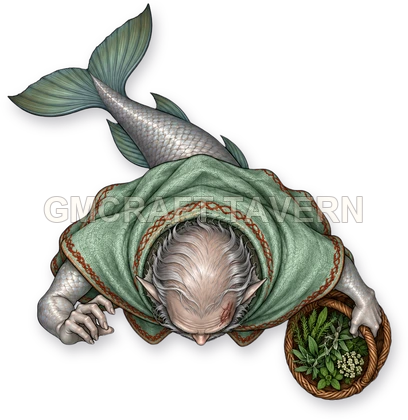 Morga Deepgrove - aperçu de token de guérisseur vu du dessus