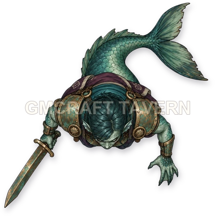 107 · Enemy 29 - Undead Gladiator top-down token preview