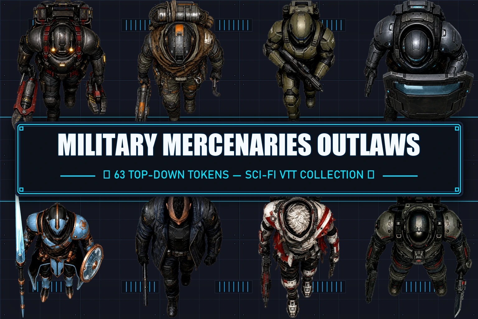 Military Mercenaries Outlaws preview