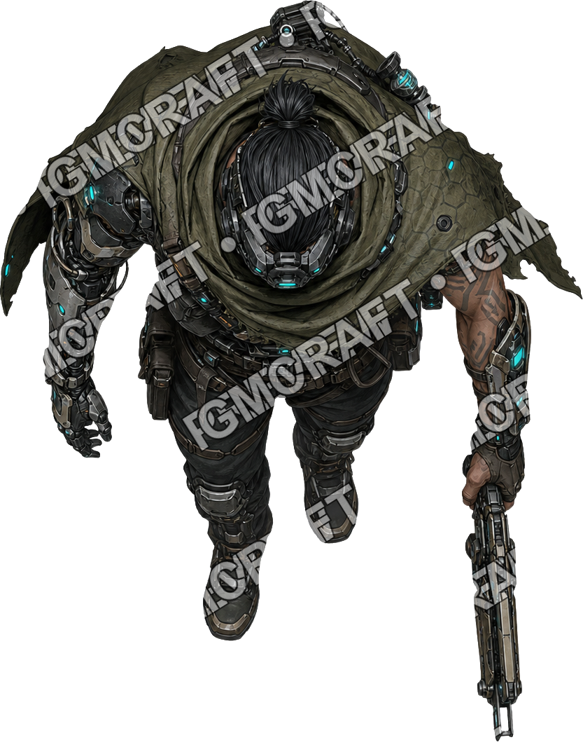 Cyborg Tracker top-down token preview