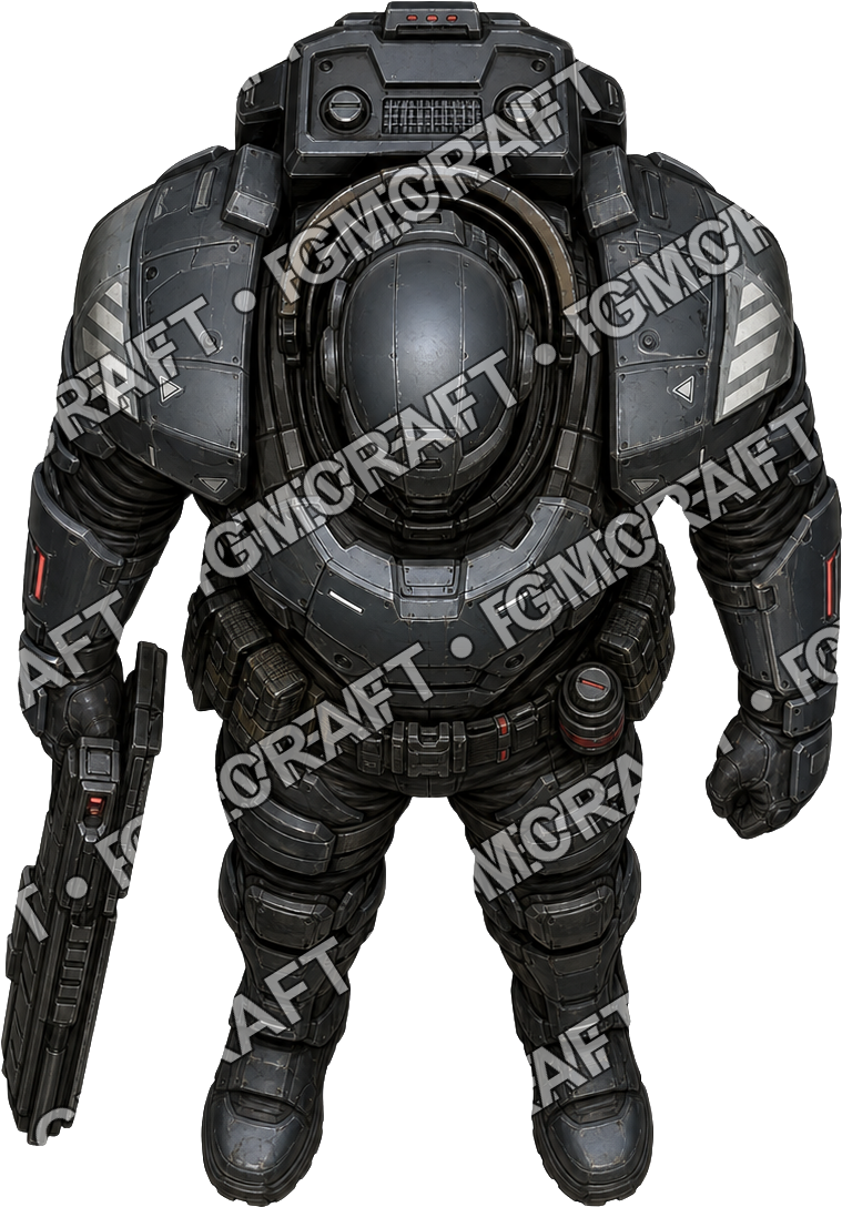 Drop Bay Enforcer top-down token preview