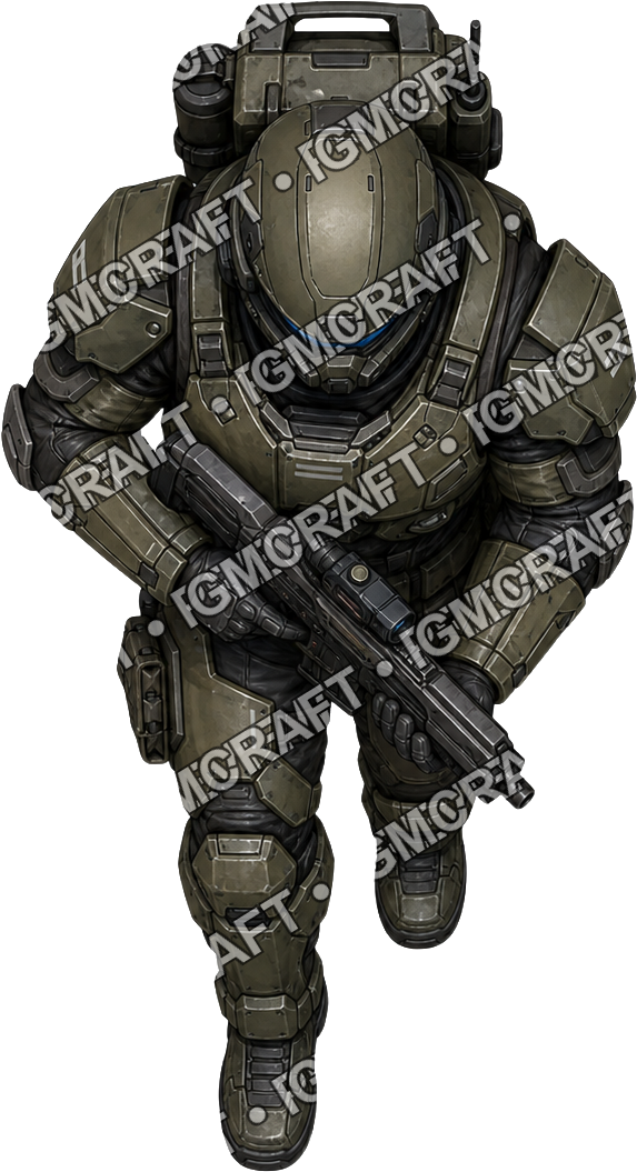 Light Infantry Marine top-down token preview