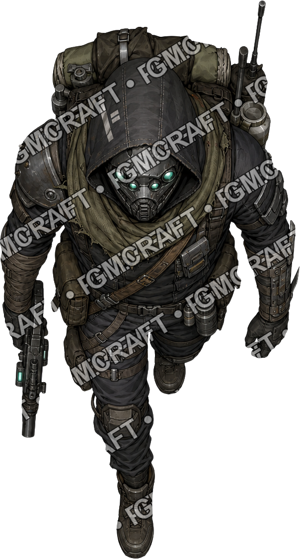 Masked Tracker top-down token preview
