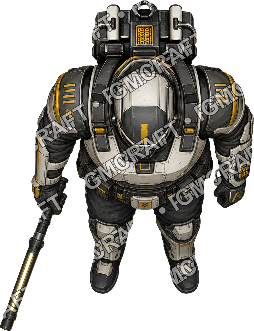 Riot Tier Jailer top-down token preview