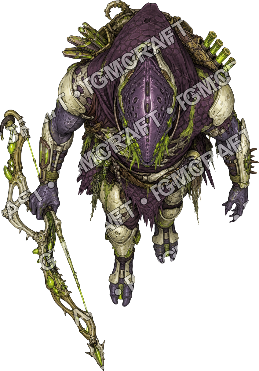 Spore Bow Tracker top-down token preview
