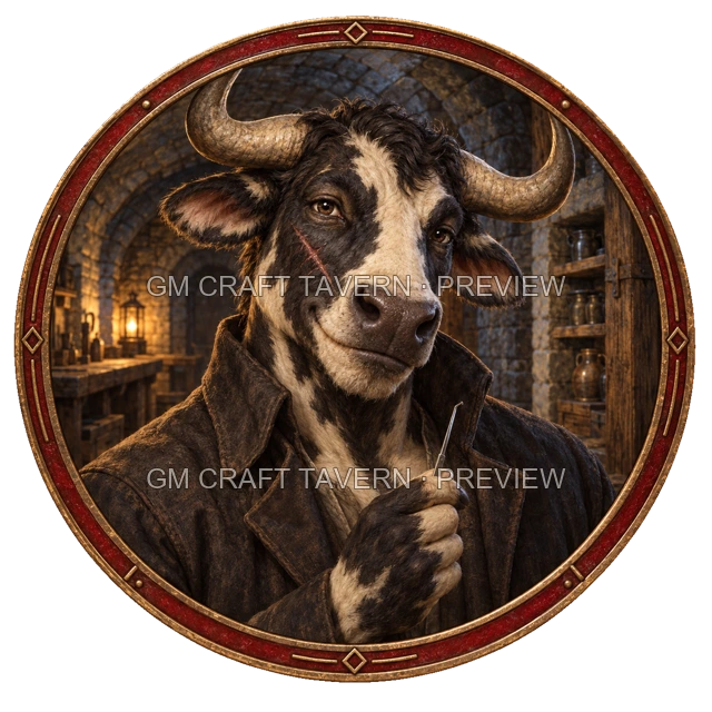 Aperçu du token vu du dessus de Varka Duskford - Roublard