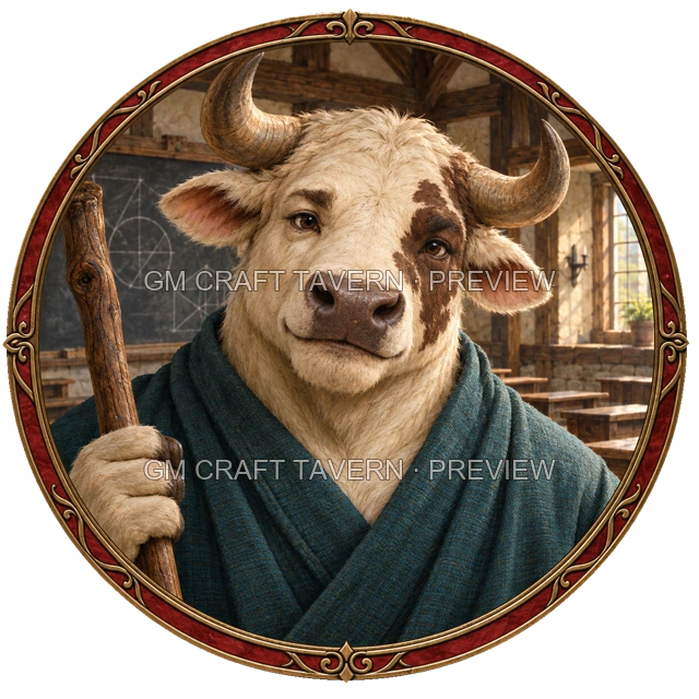 Aperçu du produit Tokens de personnages minotaures 2
