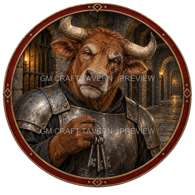 Morga Northbank - aperçu de token de garde vu du dessus