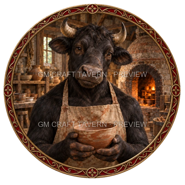 Besha Oakbend - aperçu de token d’artisan vu du dessus