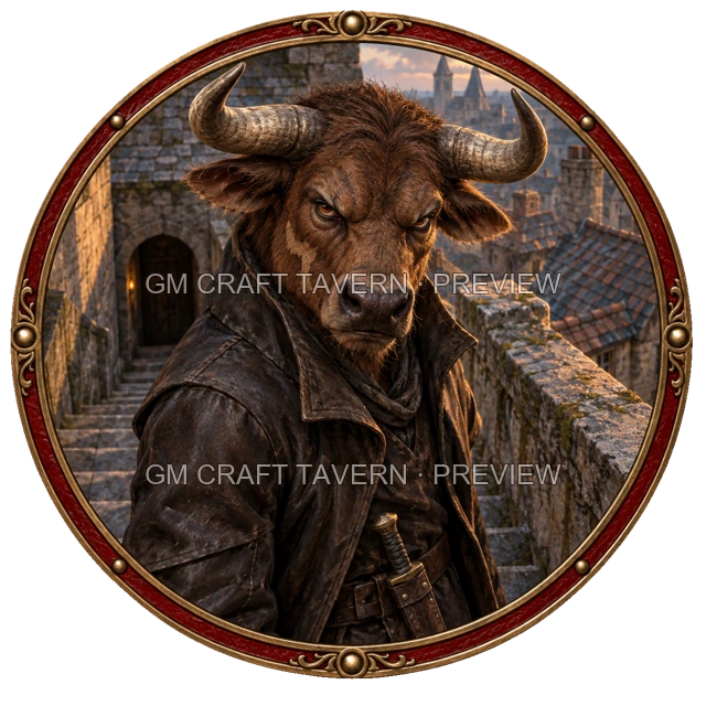 Aperçu de token d’assassin vu du dessus