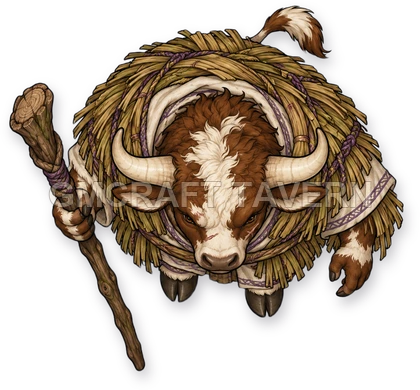 Durg Reedvale - Druid top-down token preview