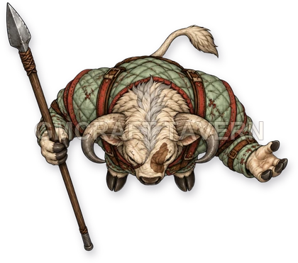 Morga Mossridge - Ranger top-down token preview